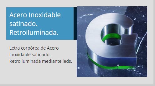 Acero Inoxidable Pulido Retroiluminado Acero Inoxidable Pulido Retroiluminado
