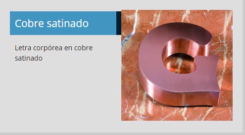 Cobre Satinado Cobre Satinado