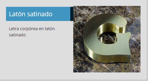 Latón Satinado Latón Satinado